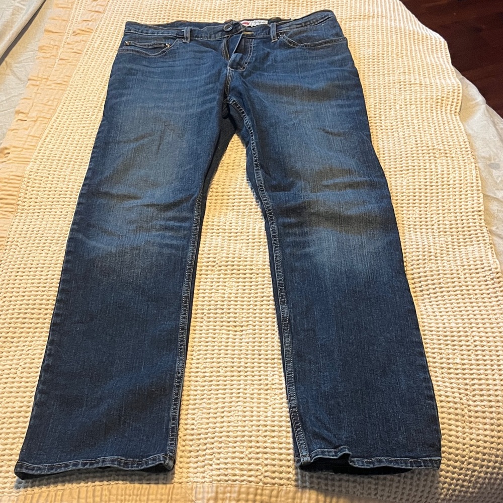 Wrangler Men's Straight Blue Jeans